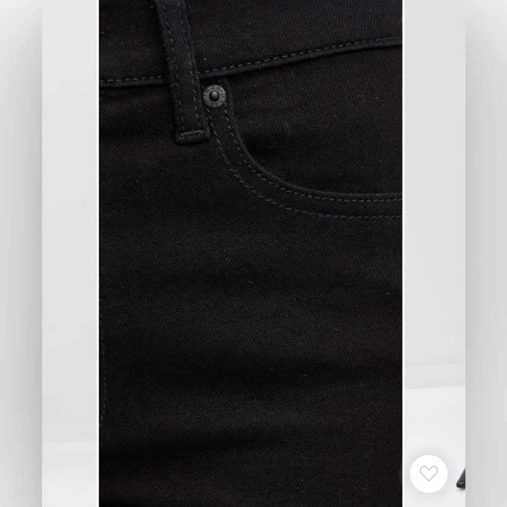 Black denim "covergirl" high rise jeans - Picture 4 of 7